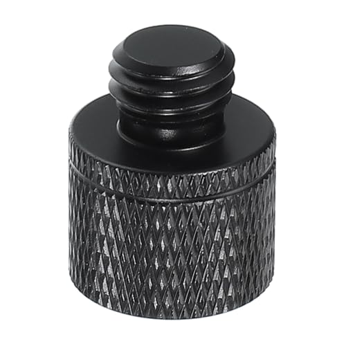 PATIKIL Tripod Screw Adapter 1/4" Female to M10 Male, Tripod Nut Connectors Camera Mount Screw Camera Double Head Converter for Microphone Holder Magic Arm Accessories - size: 1/4" to M10
