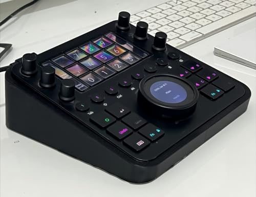 Anti-Slip Desktop Stand for Loupedeck CT, Professional Streaming and Video Editing Controller Stable Mount, Black