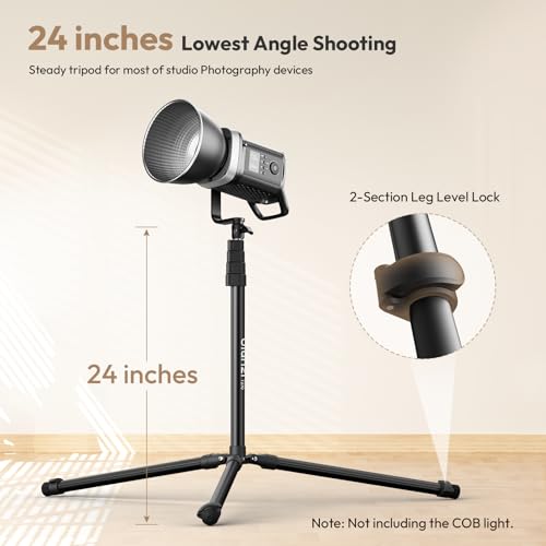 ULANZI T270 Light Stand - 8.8FT/270cm Adjustable Photography Light Stand Tripod, Aluminum Portable Studio Lighting Stand for Softbox, LED Video Light, Reflector, Strobe, Photo Video Photography - size: 8.8 ft