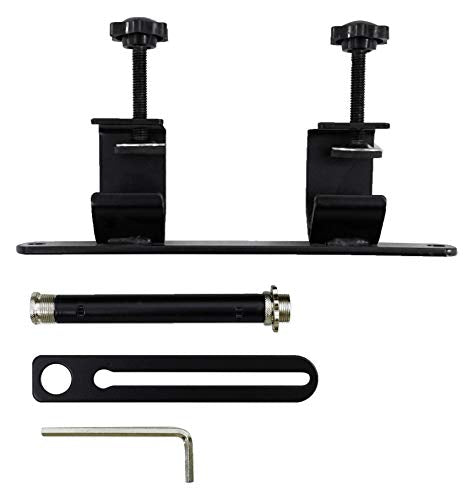 Rockville Recording Studio Bundle: ROCKSHIELD 3 Large Mic Isolation Shield, Sound Dampening Foam, RVES05 Heavy Duty Tripod Speaker Stand, 2-items
