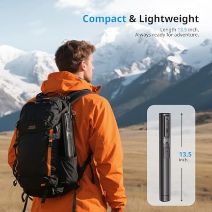 Fuloview Auto Face Tracking Tripod,67''Phone Tripod for iPhone,360° Rotation Follows Your Movement,Bluetooth Remote,Phone Holder for Vlog,Live Streaming, Video Call,Content Creators.