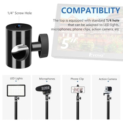 Rapid Adapter Convert 2-Pack, Multi-Functional Light Stand Tip Adapter — Fit for Studio Monitor Stand, Camera Mount, Photo Studio Photography Light Stand