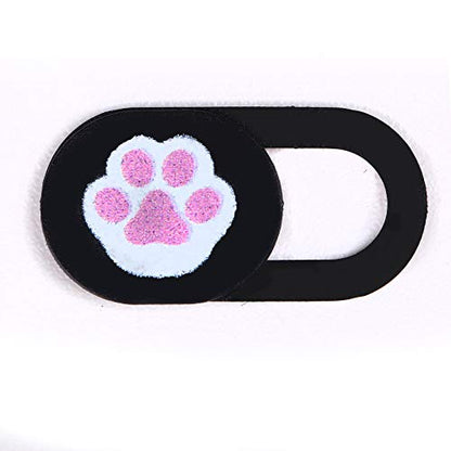 Webcam Cover Slide 6 Packs Ultra-Thin Camera Covers for Computer Laptop Desktop Smartphone to Protect Your Privacy and Security, Cute Dog Paw - color: Paw 6