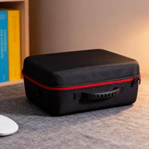 Hard EVA Travel Case, 13.8x6x10 inch, Adjustable Compartments for Electronics, Camera, Cable Organizer, Waterproof Oxford Storage