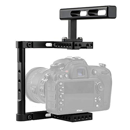 CAMVATE Basic Camera Cage Rig with Top Handle Universal Use - 1897