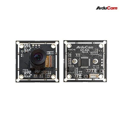 Arducam 100fps Mono Global Shutter USB Camera, 720P OV9281 UVC Webcam Module with Low Distortion M12 Lens Without Microphones, for Computer, Laptop, Android and Raspberry Pi - size: 100fps