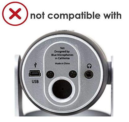 ienza 10FT Long USB Cable Cord Wire for Blue Yeti X Professional Condenser and Blue Yeti Nano USB Microphone (NOT for Other Models, Please See Product Pictures Before Buying)