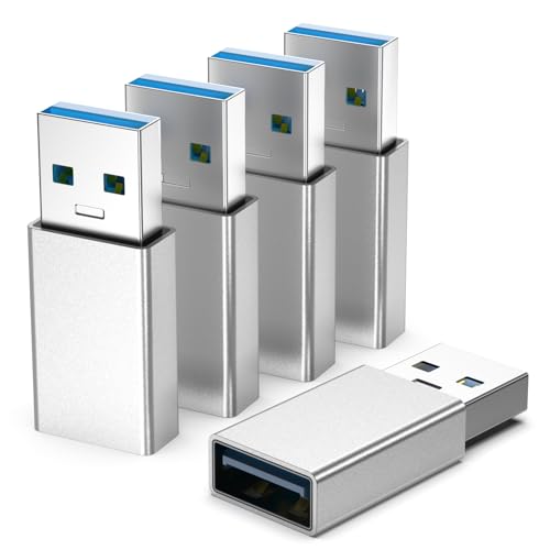 Fidioto Printer Saver! USB 3.0 A Male to Female Adapter - High-Speed Data Extension for Short Cable Fix ，5Gbps Transfer, Industrial Durabilit - color: A Male-A Female