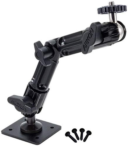 ARKON Mounts - Camera Wall Mount Robust Aluminum Construction Easy Installation Precision adjustments to capture any angle Great security camera mount for CCTV cameras, camcorders, and more