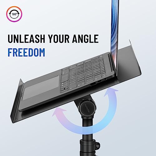CAHAYA Projector Stand Tripod Adjustable - Stable for Tablets Phones Book Height 26" to 51.5" Multifunctional Laptop DJ Rack Stand Portable for Outdoor Movies CPS0331 - style: Tripod Projector Stand
