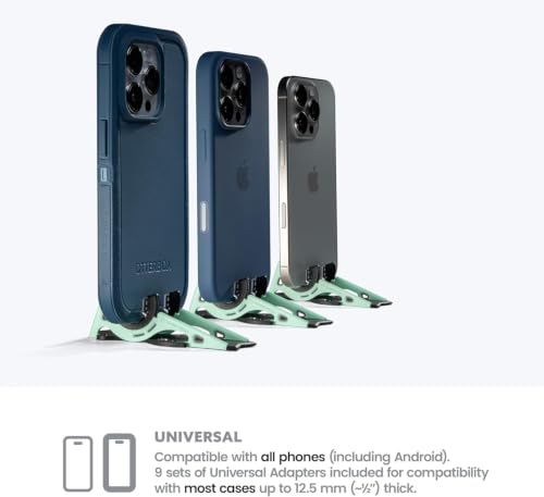 Pocket Tripod PROv2 Wallet-Size iPhone Tripod - Universal Kit (Jasper Green) - color: Jasper Green