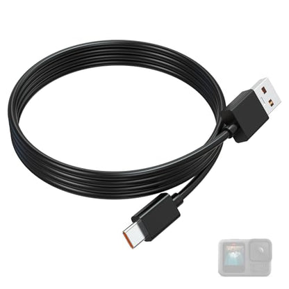 USB C Charging Charger Cable Data Sync Cord Compatible with Gopro Hero 13 Hero 12 Hero 11/10/ 9/8/ 7/6/ Hero 5 Session, MAX Camera, DJI Osmo Pocket, Action 3 Camera, 3.3FT