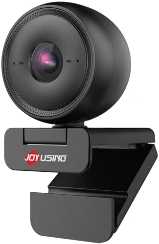 JOYUSING Flip600R 4K Webcam for PC - Ultra 4K HD Webcam with Tripod, PDAF Autofocus, Noise-Cancelling Mics, 79° FOV, Auto Light Correction, Privacy Cover, Streaming Camera for Gaming/Beauty