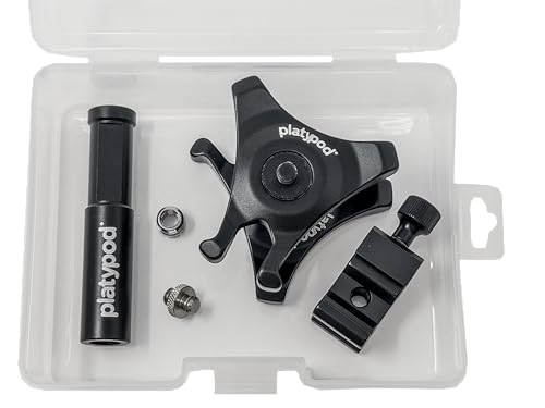 Platypod Super Adapter Survival Kit – Multi-Mount Camera Support Accessories for Hot Shoe, Tripods, Platypod Systems, and Photography Gear