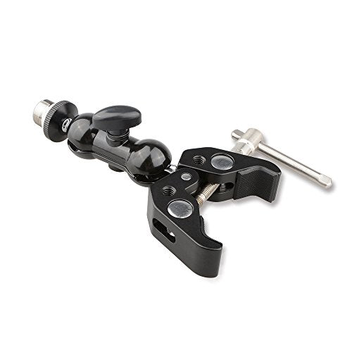 CAMVATE Crab clamp & Mini Ball Head Camera Mount for Microphones - 1196