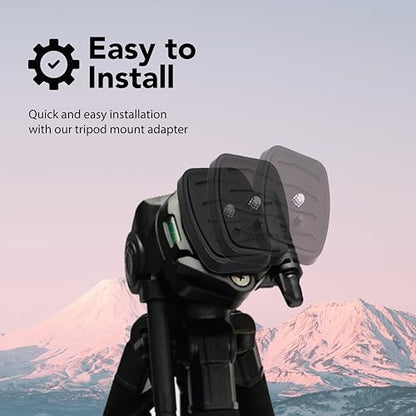 Foto&Tech 2 Pcs 43mm Tripod Quick Release Plate, Camera Mounting Adapter, Replacement Parts for Tripod, for KingJoy, UBeesize 60” TR60, Torjim 60-Inch AX60, Victiv, Endurax 66" ETR66, Zomei Q111 - size: 43mm