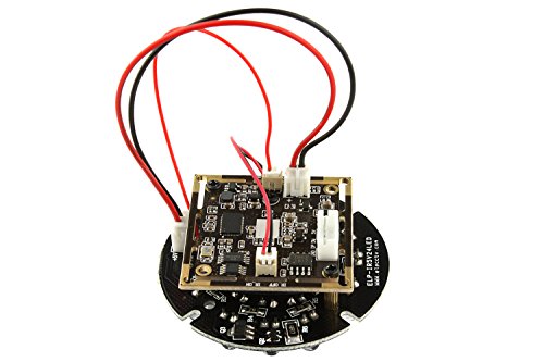 ELP 2mp Night Vision USB Camera Module Ir Infrared with Microphone for Computer Mini 1080P H.264 PC Security Camera Audio Video UVC USB2.0 Webcam Board CMOS AR0330 Lightburn Laser Camera for Laptop - size: Infrared lens