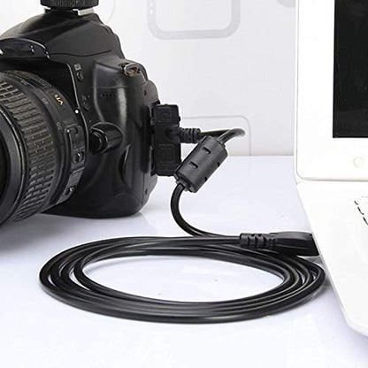 Replacement USB Camera Transfer Data Sync Charging Cable Cord for Nikon Coolpix A300, A10, A100, L29, L31, L32, UC-e16 UC-E23, UC-E17, Nikon Camera SLR DSLR D3300 D750 D5300 D7200 D3200 & More
