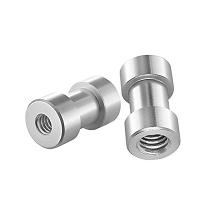 Neewer® 15 Pieces 1/4" 3/8" Metal Threaded Screw Converter Adapter for DSLR Camera,Tripod,Shoulder Rig,Light Stand,Camera Cage - style: HW-10