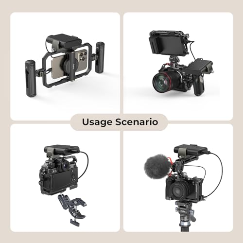 SMALLRIG Power Bank Holder, Power Bank Clamp Mount for Camera, Compatible with Width Range 2.1"–3.3" and Thickness Range 0.6"–1" Power Banks2790 - size: 81.5mm x 30mm x 35mm