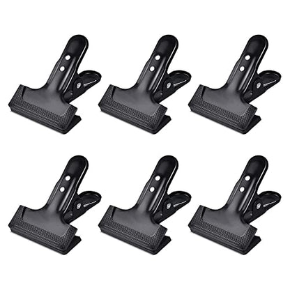 Backdrop Spring Clamps - 6 Pack of 4" Heavy Duty Clips | Heavy Duty Clips, Photography Background Stands, Woodworking, Home Improvement Projects - size: 6 Packs