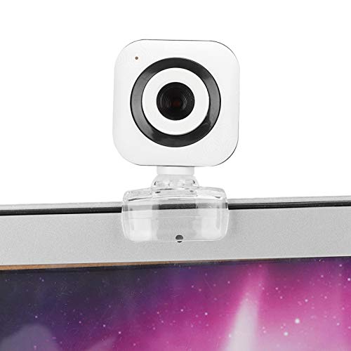 125 Web Camera, Full USB Webcam, USB FHD Web Computer Camera Built-in Microphone with Transparent Clip, Suitable for Online Teaching, Laptop PC Desktop
