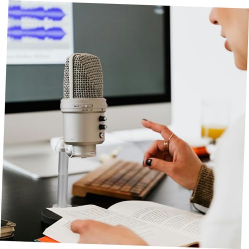 1set Microphone Stand Kit Sturdy Extension Rods with Adapter for Desk Stands Easy Installation for Streaming Recording and Gaming