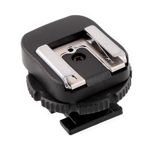 Multi-Interface Shoe Adapter MIS Converter to Universal Cold Shoe Adapter Compatible for Sony Multi-Interface Shoe Camcorder (Updated Version)