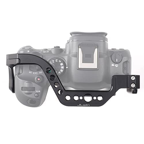 Hersmay EOS R6 II / R6 III Camera Cage with Top Handle for Canon EOS R6 Mark II, R6 Mark III Mirrorless Camera Aluminum Alloy Film Movie Making Camera Video Cage with Shoe Mount - size: For Canon EOS R6II/III