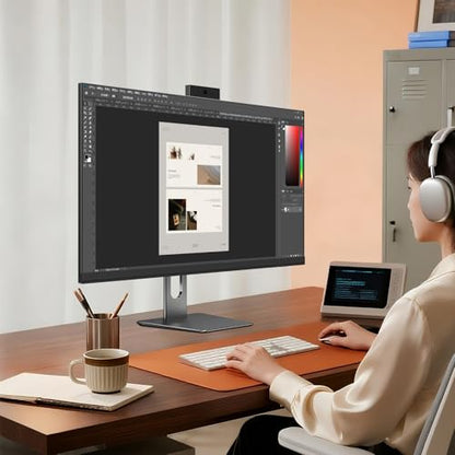 All in One Desktop Computer, 24" Display, i5 CPU Up to 3.3 GHz, 16GB RAM, 256 GB SSD, Privacy Protection Webcam, WiFi 6 + BT 5.3, Win11 Home, Black