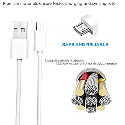 3 Pack Wall Charger Adapter 9V for Arlo Pro2, Arlo Q, Essential Spotlight XL/XL 2nd, Wyze Cam Pan v3/v2, Netvue, Blink, Yi Home Camera, Oculus Go, Kasa Cam - Charging Power Cable Cord Replacement - size: 5 Feet, style: 3 Pack