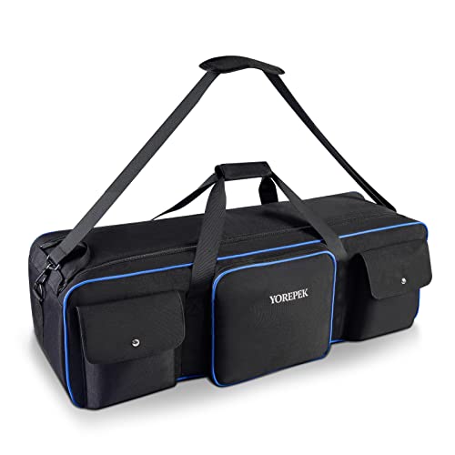 YOREPEK Tripod Carrying Case Bag, Light Stand Bag with 2 Protective Padding, 30.5" Large Photo Studio Equipment Case fit Tripods, Monopods, Speaker Stands, Boom Stands, Camcorder, Mic Stands, Travel - color: 30.5*9.5*9.5
