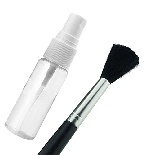 CamKix Camera Lens Cleaning Kit, Air Blower, 2-in-1 Lens Cleaning Pen | Cleaning Brush, Empty Spray Bottle, Lens Cleaning Paper Tissues and 5 Microfiber Cloths; No Liquid Included. - color: Without Fluid