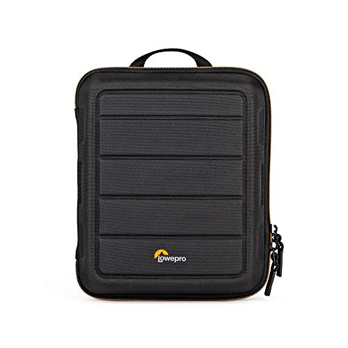 Lowepro Hardside CS 80 Case for Small Drone, Mirrorless Cameras, Larger Over-Ear Headphones, 22 x 10.2 x 24.5 cm, Black - size: Hardside CS 80