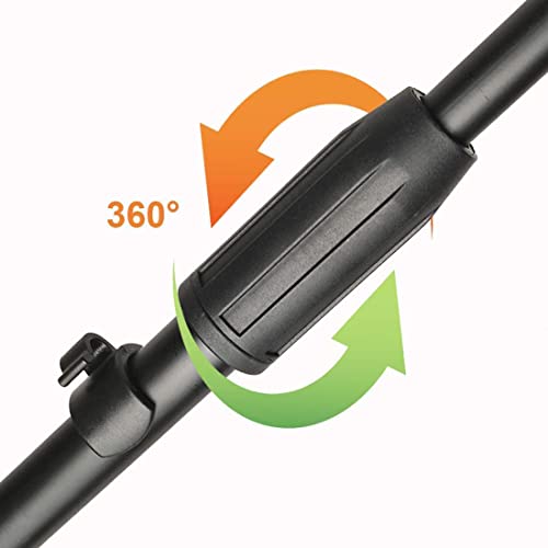 Upgrade Mini Projector Tripod Stand, Adjustable 29-57 inches Floor Stand Holder with Upgrade 360°Swivel Ball Head for Webcam,Small Camera,Tray,Mini Projector - size: 29-57in