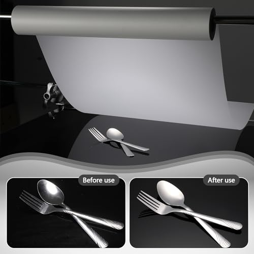 Nezyo Light Diffuser Sheet Diffusion Film Sheet Lighting Gel Diffuser Roll White Diffusion Paper for LED Flash Strobe Light Photography Video (15.75 x 590.6 Inch/ 0.4 x 15 M) - size: 15.75 x 590.6 Inch/ 0.4 x 15 M
