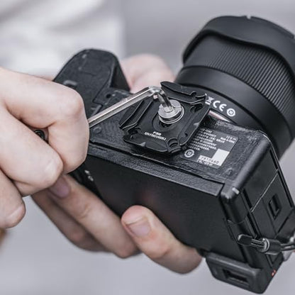 F38 Quick Release Plate V2,Compatible with Arca Swiss, Anti-Slip Plate for DSLR/Mirroless Camera -3301 - size: F38 QR Plate V2 only