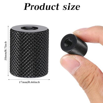 6 Pcs 1/4 Female to 1/4 Female, Tripod Adapter Camera Tripod Adapter Double Females Thread Screw for Photography Equipment Camera Screws Converter Tripods Converter Nut Accessories