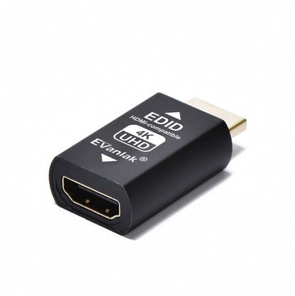 EVanlak Hdmi Edid Emulator Passthrough Eliminated Emulator Adapter 3rd Generrtion Work with Mac Thunderbolt to HDMI Switches/Extender/AV Receiver/Video Splitters 4k- 3840x2160@60Hz-3pack - color: E4K-3PCS