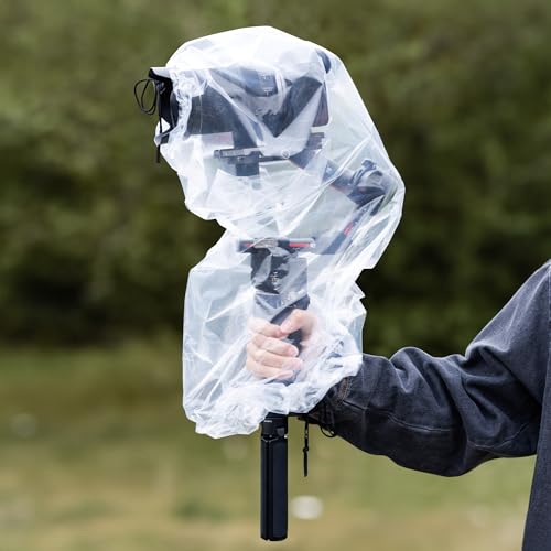 2Pack Clear Stabilizer Rain Cover,Gimbal Stabilizer for Camera fits RS4 Pro RS4 RS 3 Mini Pro,RSC 2,RS 2,Ronin-SC S, Weebill 3S,Crane M2S & More Below 16.3x8.6x7.7 - color: for Stabilizer