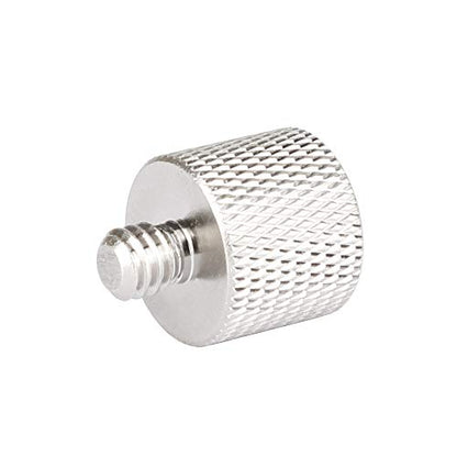 CAMVATE 1/4" Male to 3/8" Female Adapter for Tripod and Camera & Qr Plate