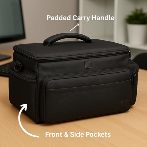 eCostConnection Extra Large Soft Padded Water Resistant Camcorder Equipment Gadget Bag/Case for Canon XA10, XA20, XA25, XH-G1s, XL2 and More Cameras Camcorders and DSLR - size: Extra Extra Large
