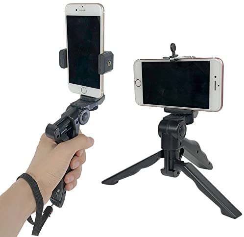 Tripod Handheld Sports Camera Holder Desktop Live Mobile Phone Bracket for iPhone Samsung Smartphone Accessory GoPro
