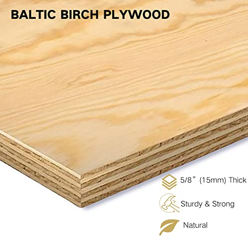 Sound Town DIY 4U Angled Desktop Turret Studio Rack with Solid Baltic Birch Plywood, Weathered Brown, Assembly Required (SDRK-Y4SLB) - size: 4U, Weathered Brown