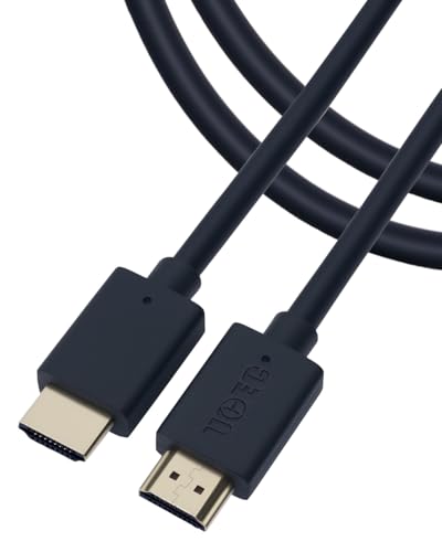 UCEC 8K HDMI Cable 3ft, 48Gbps 8K@60Hz 4K@120Hz High Speed Cord, HDMI 2.1 Cable Compatible with PS5, Fit for Xbox/TV/PC Monitor/Projector - size: 3FT