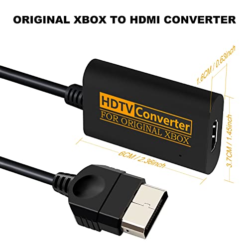 Jadebones HDMI Adapter Converter for Original Xbox Console