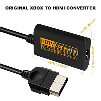Jadebones HDMI Adapter Converter for Original Xbox Console