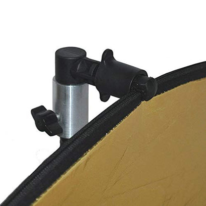 Selens Reflector Holder Clips Collapsible Backdrop Holder 4 Pieces Photography Clamp for Photo Studio Light Stand Adapter, Reflector Disc Holder Clip Photography Pop Up Backdrop Clamp Durable Clip - size: 4PACK