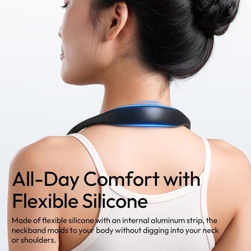ULANZI MG14 Magnetic Neck Mount for Phone/Action Camera, Phone Neck Holder Hands Free POV/Vlog Video Recording for iPhone Samsung Sony LG Google All Smartphones and GoPro Insta360 DJI Action Cameras