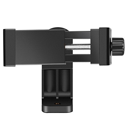 NEEWER Smartphone Holder Phone Tripod Mount Compatible with iPhone 16 15 Pro Max Plus 14 13 12 Mini Samsung Galaxy S24 S23 Ultra, Cell Phone Clip Vertical Bracket Adapter for Tripod with 1/4" Screw